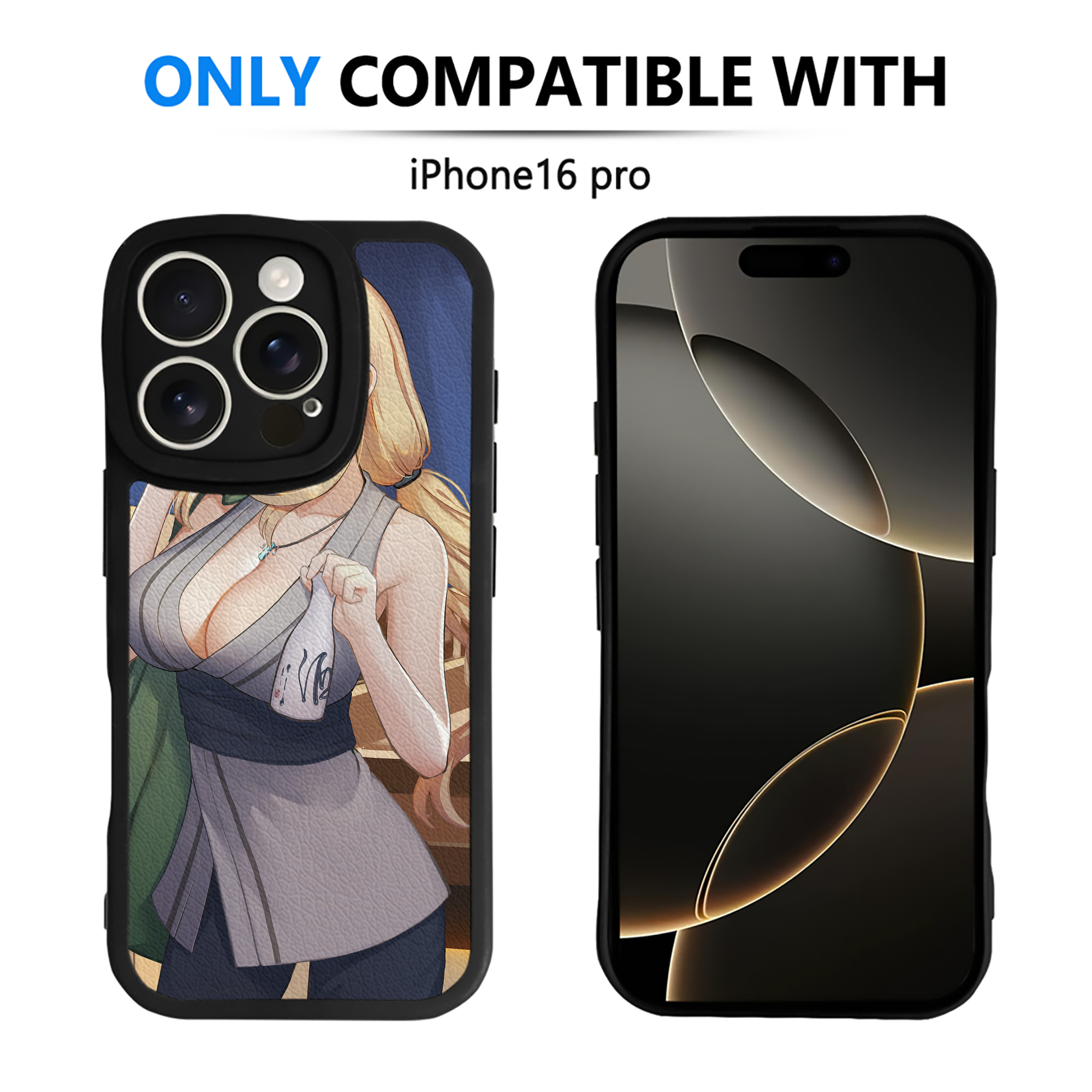 （画像用） NARUTO -ナルト- NARUTO -ナルト- 疾風伝 【iPhone 16シリーズ対応】シリコンスマホケース（レザー調） 材質：シリコン